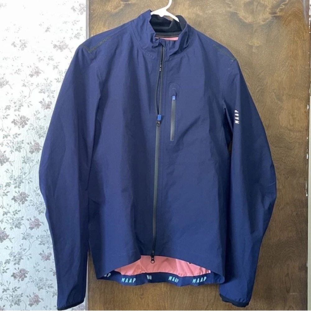 MAAP Ascend Pro Rain Jacket, Navy, Size- Extra Large NWOT